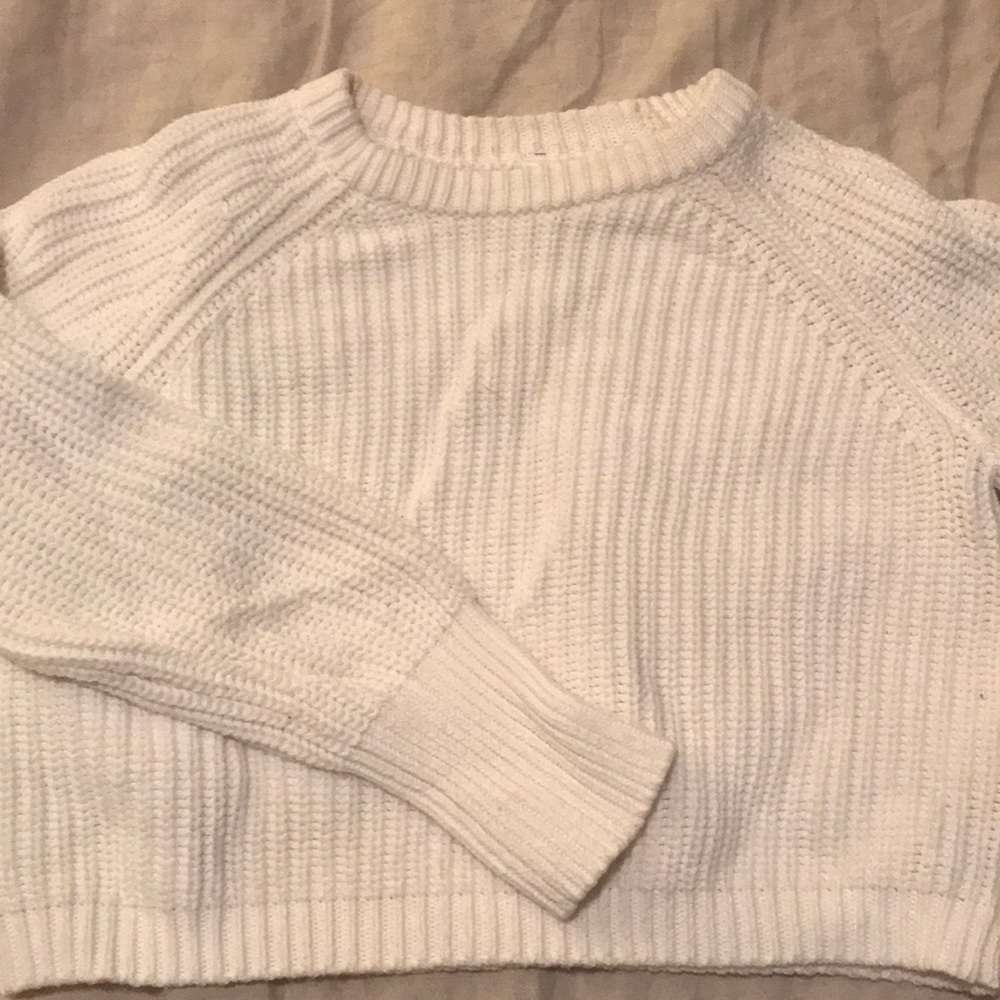 American Apparel Fisherman Sweater - crop top
